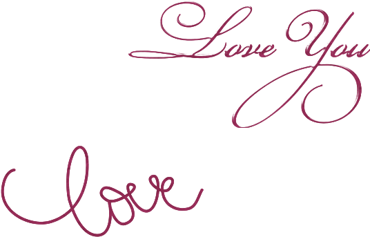 Love Word Art Png Download - Calligraphy (573x399)