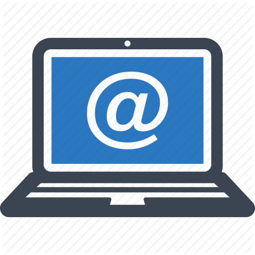 Laptop Clipart Laptop Icon - Email Communication Icon Png (512x512)