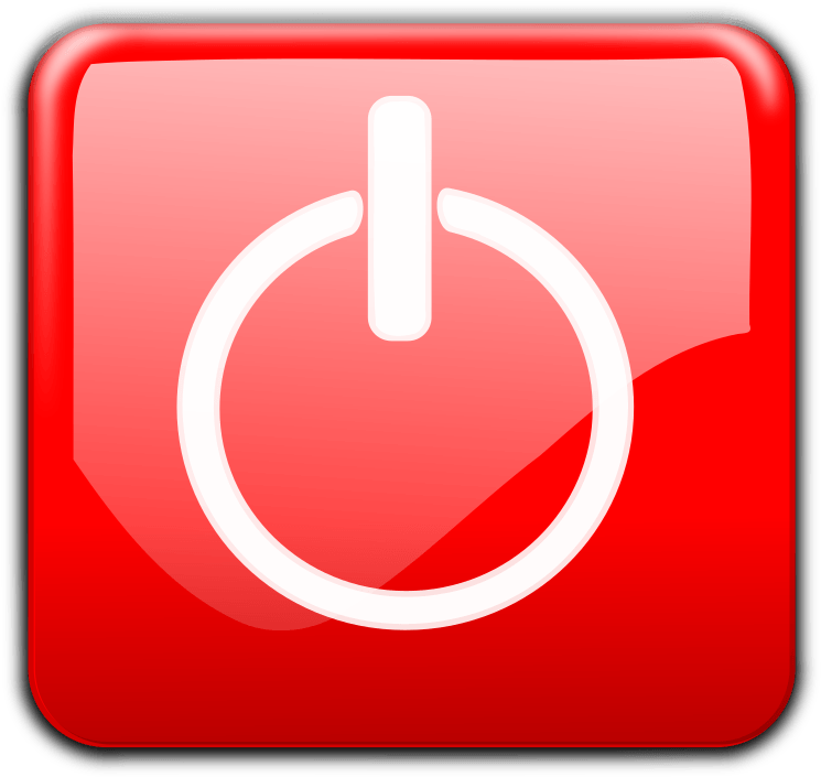 Shut Clipart Free For Download - Shutdown Icon Windows 8 (800x757)