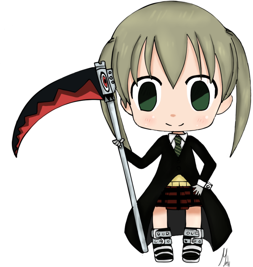 Maka Albarn Chibi By Soniccolours123 - Soul Eater Maka Chibi (894x894)