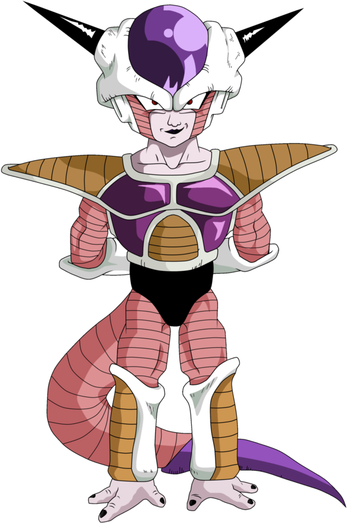 Frieza - Frieza First Form Drawing Colour (733x1090)