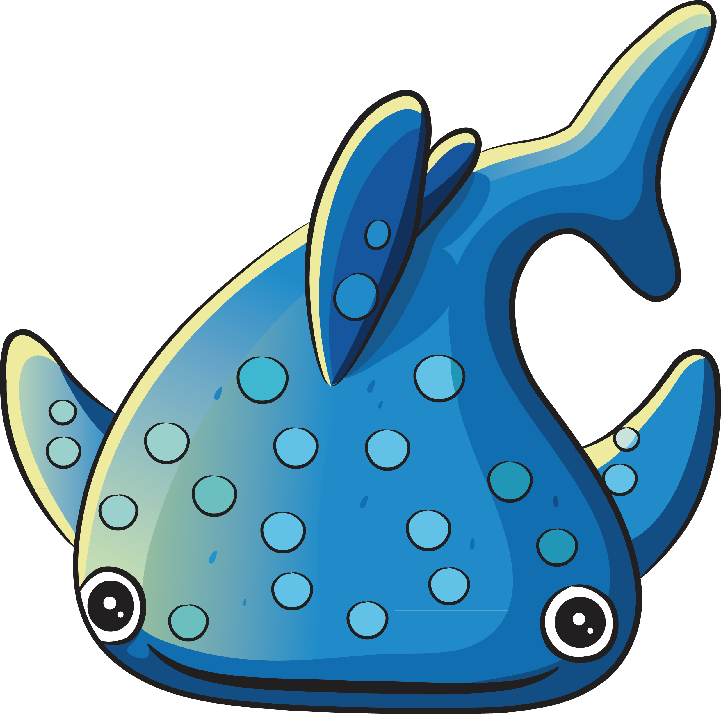 Shark Drawing Aquatic Animal - Animals Ocean Cartoon Png (2479x2455)