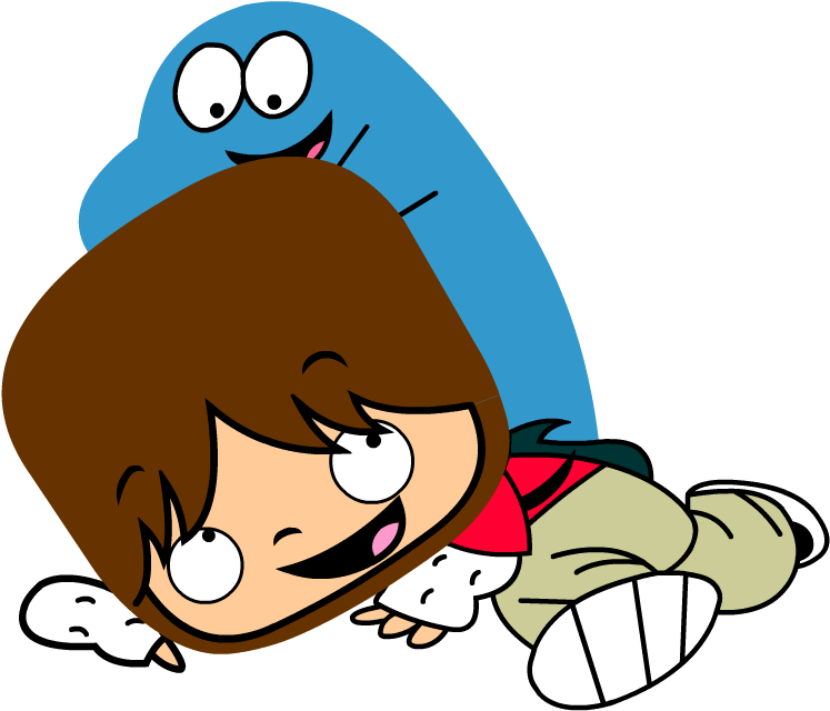 Mac And Bloo By The Sonic X - Fosters Home For Imaginary Friends Bloo And Mac (1284x910)