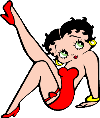 A Mansão Foster Para Amigos Imaginários - Betty Boop Clip Art (388x416)