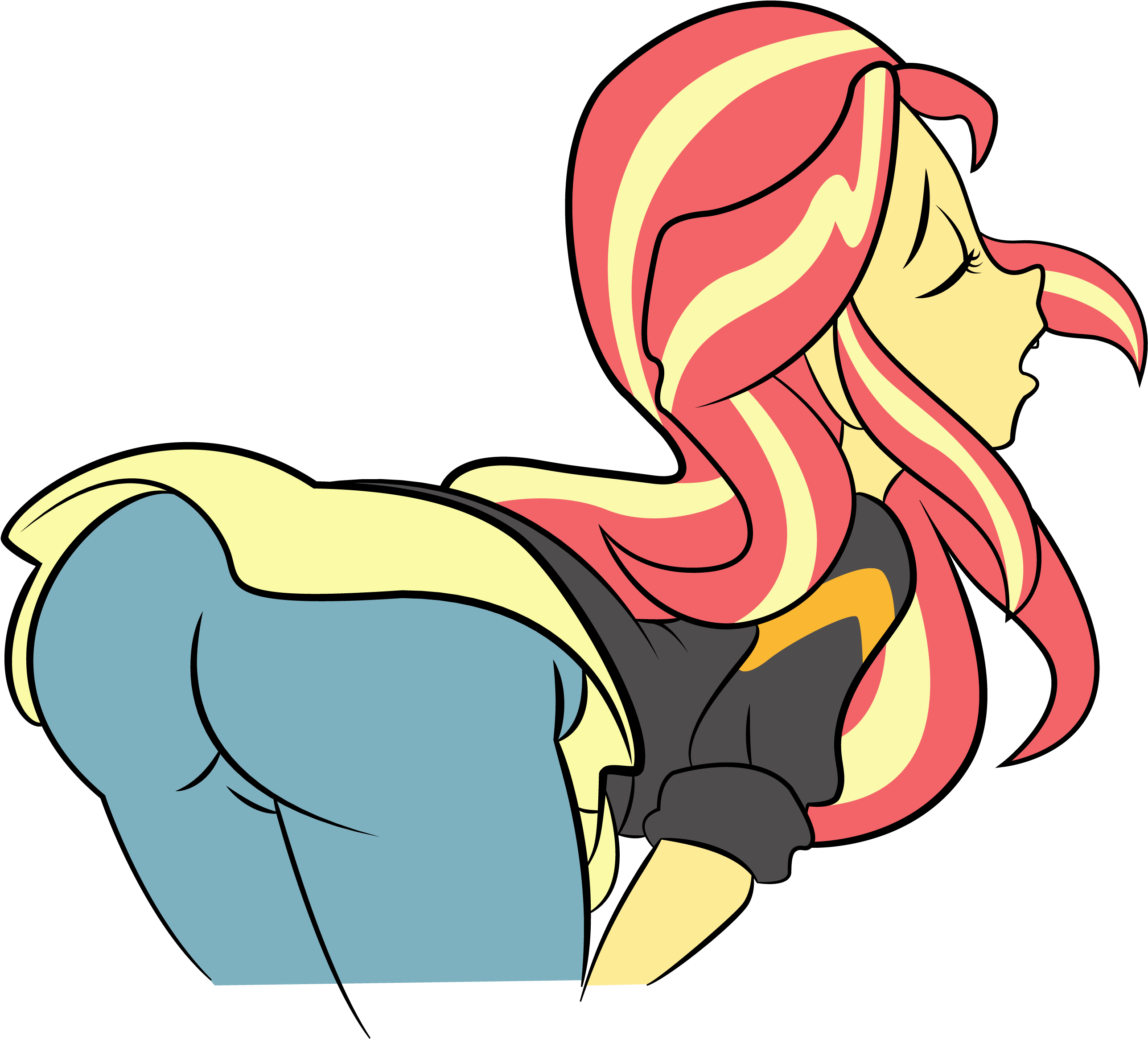 Ponut Joe Edit, Artist - Sunset Shimmer Spank Dat Ass (3000x3000)