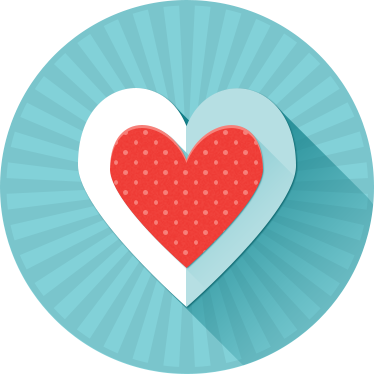 Download Png File 374 X - Valentines Day Icon Png (374x374)