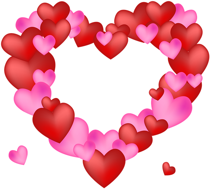 Heart, Transparent, Love, Wallpaper, Background - Valentines Day Photo Backgound (720x720)