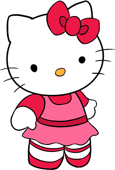 How To Draw Hello Kitty In A Few Easy Steps Easy Drawing - Kitty Drawing (678x600)