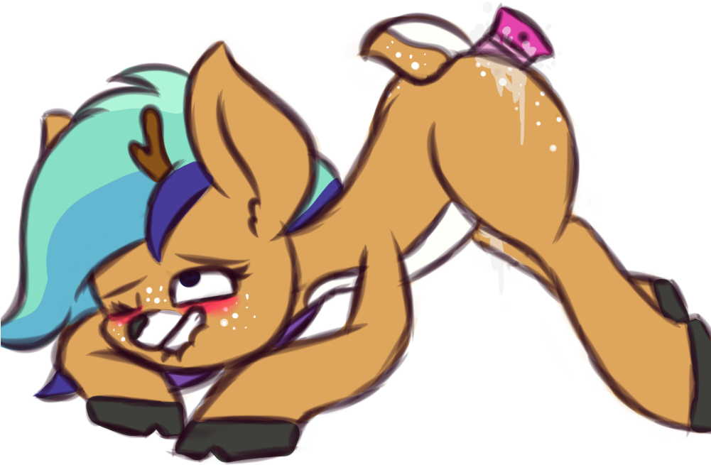 Ahegao, Anal, Anal Insertion, Artist - Cartoon (1000x1000)