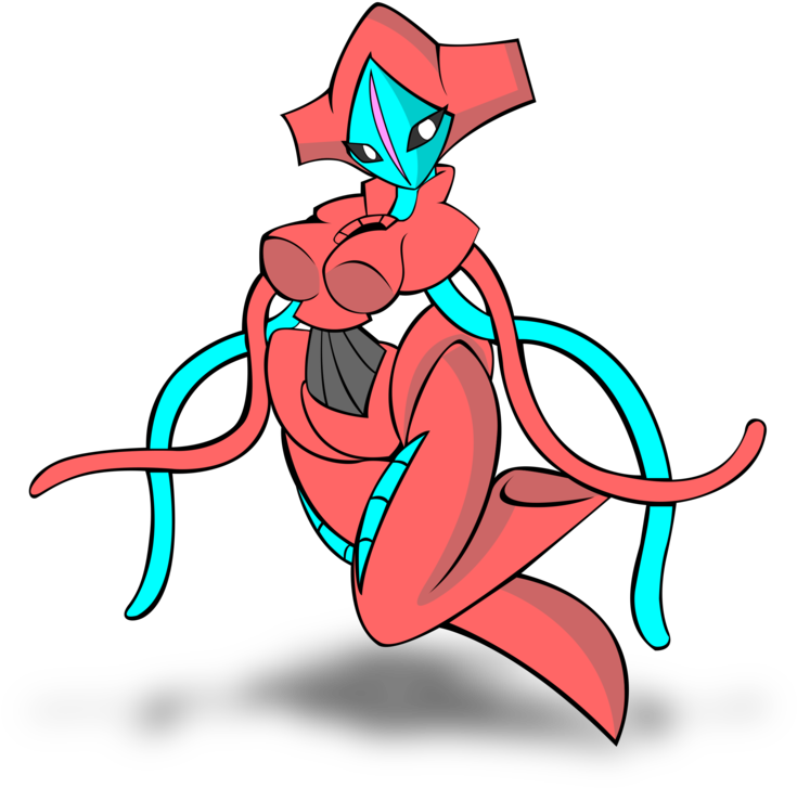 I Know You Want Me By Kuyanix - Pokemon Deoxys Sexy (900x776)