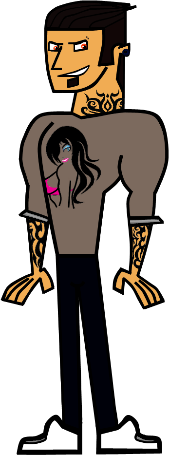 Shane Labeled The Bad-ass Motherfucker Was A Contestant - Cartoon (441x938)