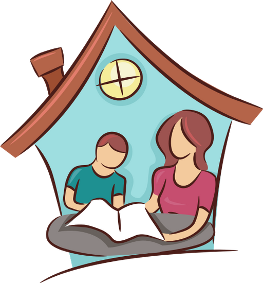 Home School Icon - Home School Clip Art (512x550)