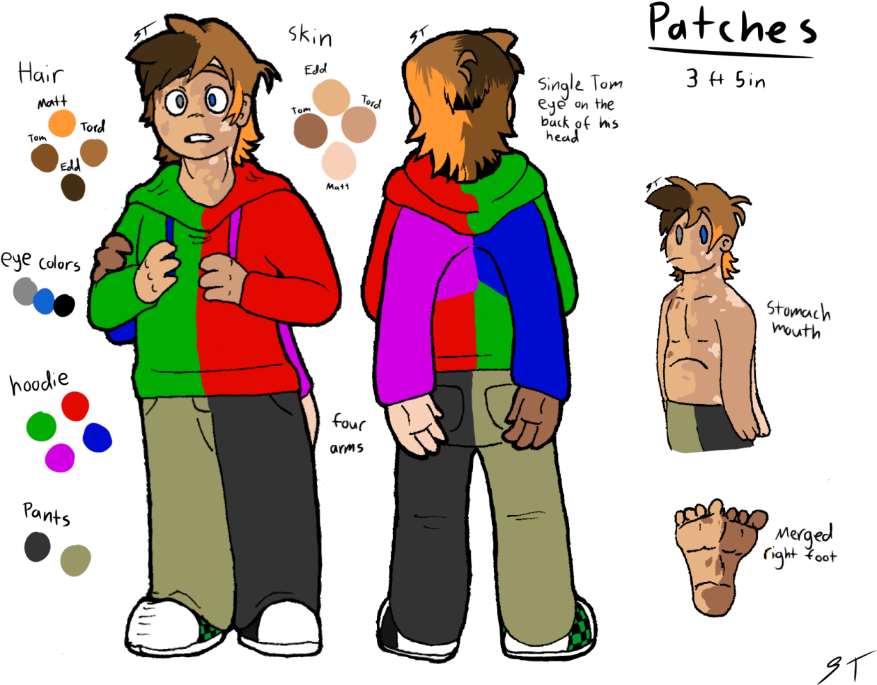 Eddsworld Eddsworld Clone Oc Ew Clone Ew Clone Oc Eddsworld - Eddsworld Rejects Oc (1280x1004)