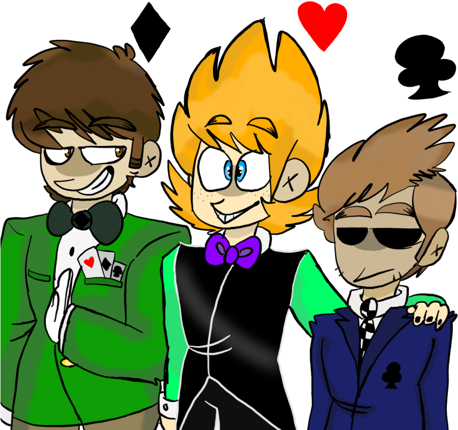 Casino Men By Lilymuffin - Cartoon (919x869)