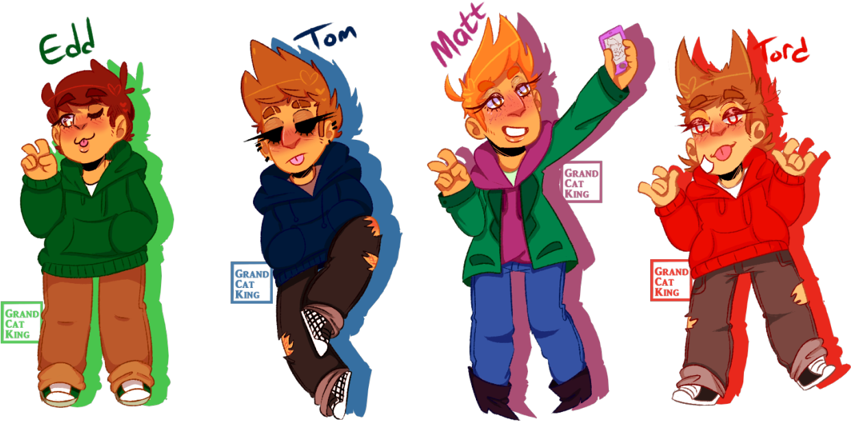 Eddsworld　エッズワールド　Edd　Tom　Matt　Tord eddとtomとtordとpicoとmattでSemi Aquatic - YouTube
