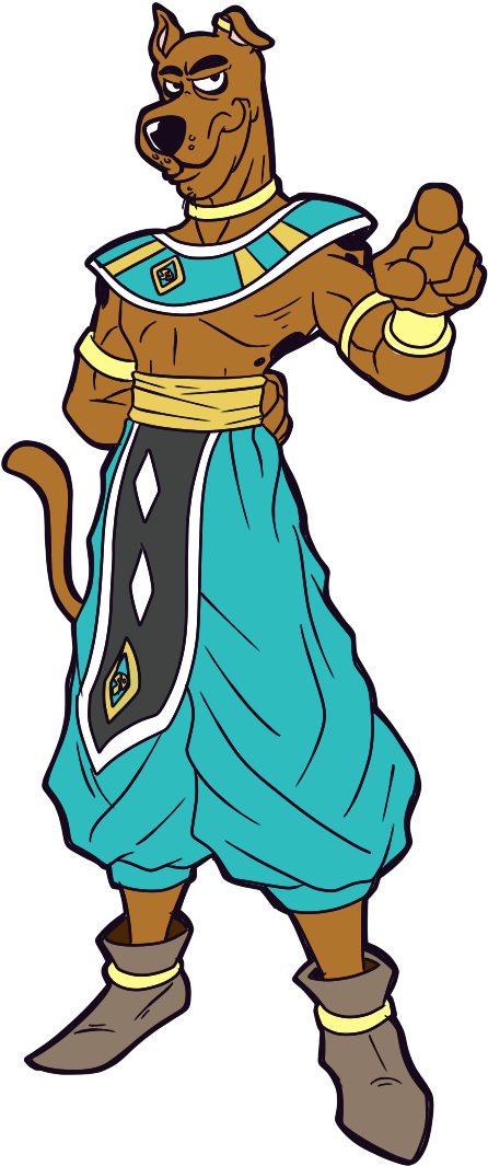 Crossover - God Of Destruction Scooby (540x1219)