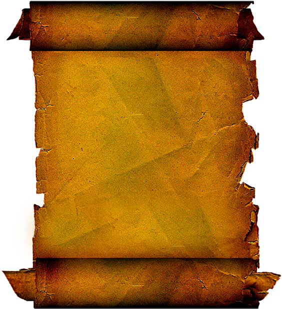 Parchemins - Green Scroll Paper (579x650)