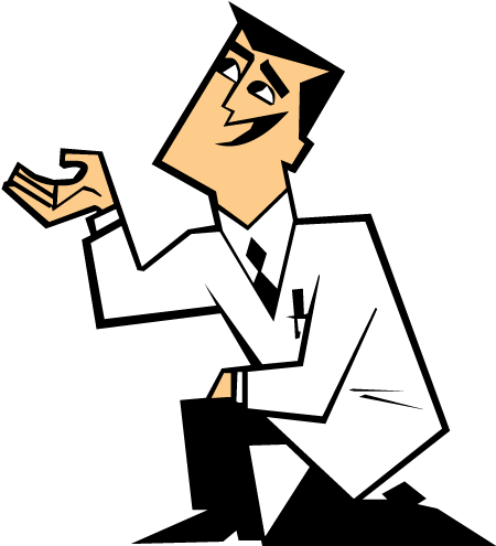 Clip Art Professor - Powerpuff Girls Professor Utonium (500x500)