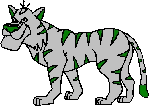 Tiger Cartoon 6, Buy Clip Art - Tiger Cartoon (570x388)