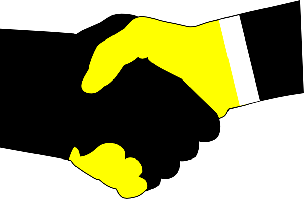 Handshake Clip Art (600x393)