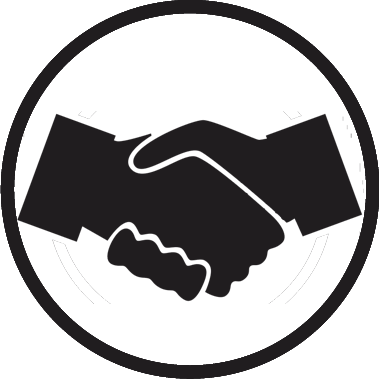 Icon Temp Handshake Dg - Business Relationship Symbol (379x379)