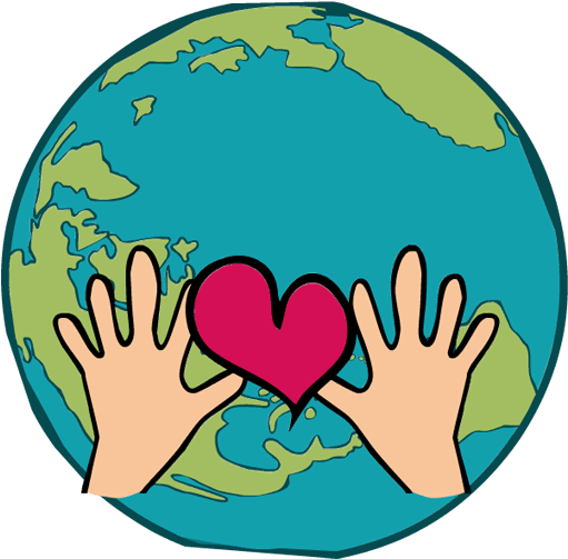 Globe Clipart Teacher - Globe Heart Clipart (600x630)