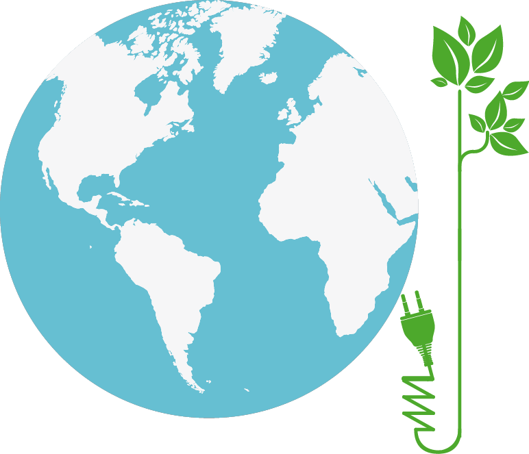 Energy Clipart Transparent - World In Shape Of Heart (772x663)