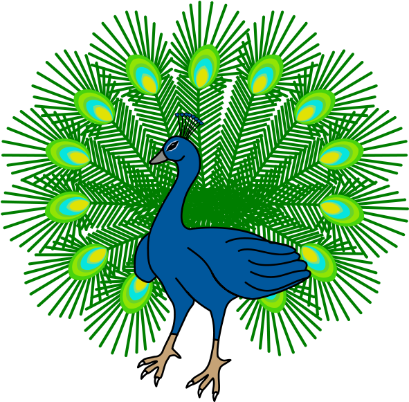 Download Images Free Peacock Image - Peafowl (600x590)