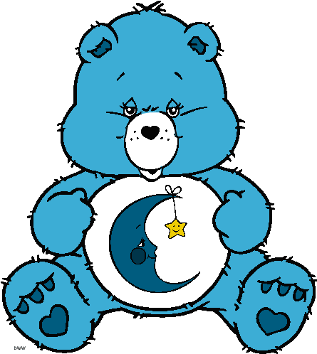 Care Bears Clip Art Cartoon Clip Art - Care Bears Bedtime Bear (457x538)