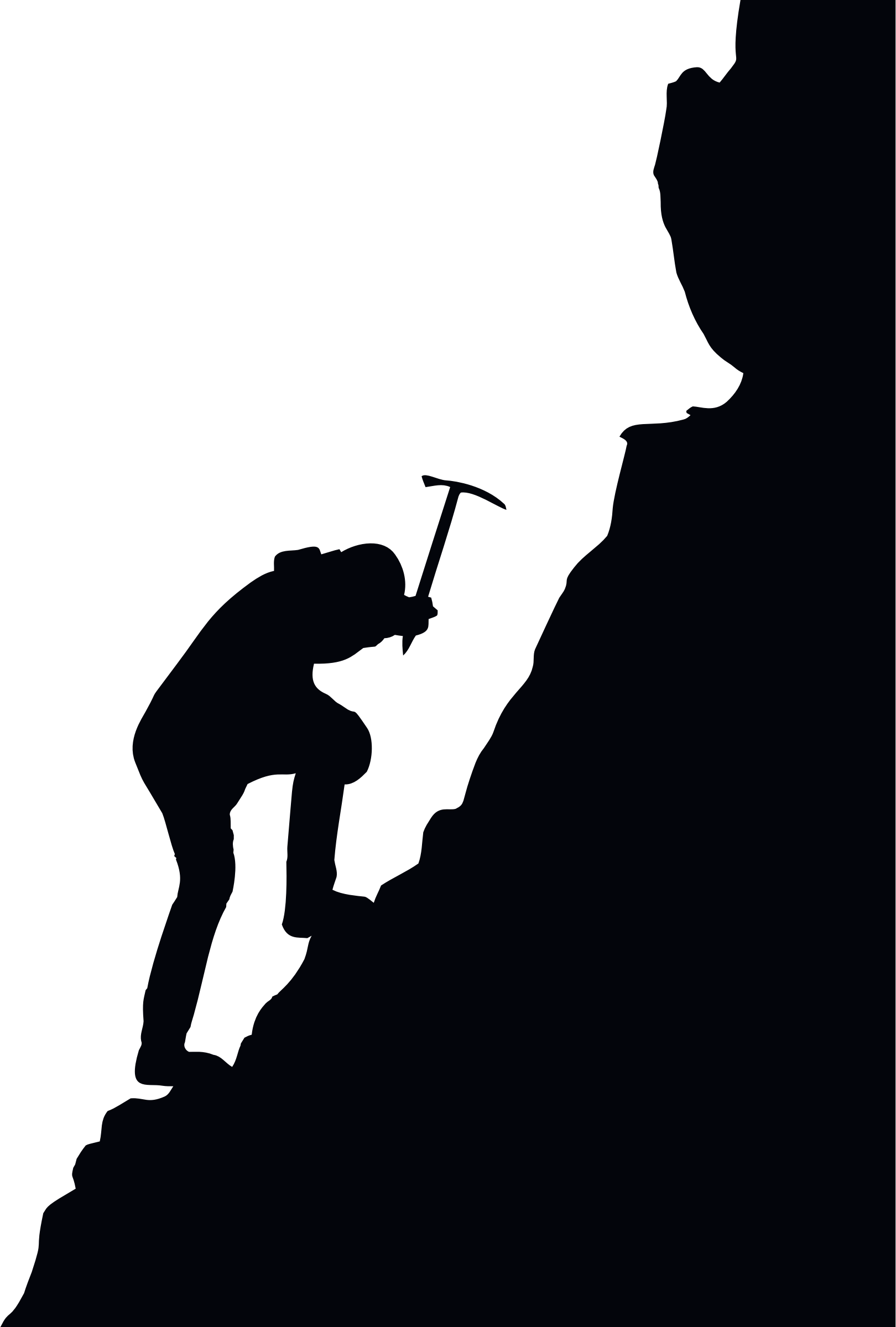Mountaineering Silhouette - Mountaineering (1620x2400)