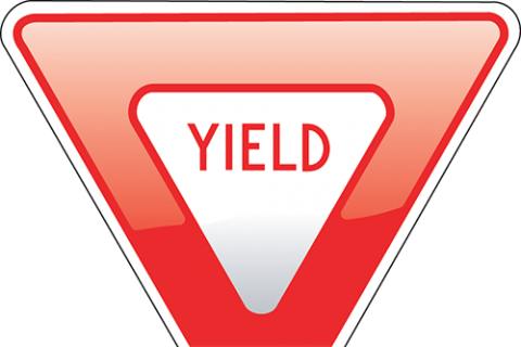 Yield Sign Clip Art Png - Yield Sign (480x320)
