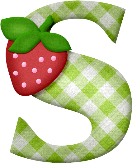 Alphabet Soupalphabet - Alphabet K Berrysweet Png (446x547)