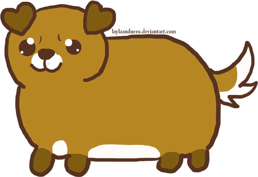 Pusheen Dog For Worldwide Day Of Dogs By Laylaandnero - Pusheen Dogs (900x772)