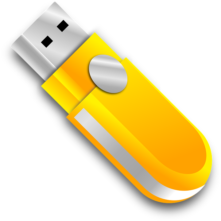 Usb Clipart Flash Drive - Usb Flash Drive Clipart (720x720)