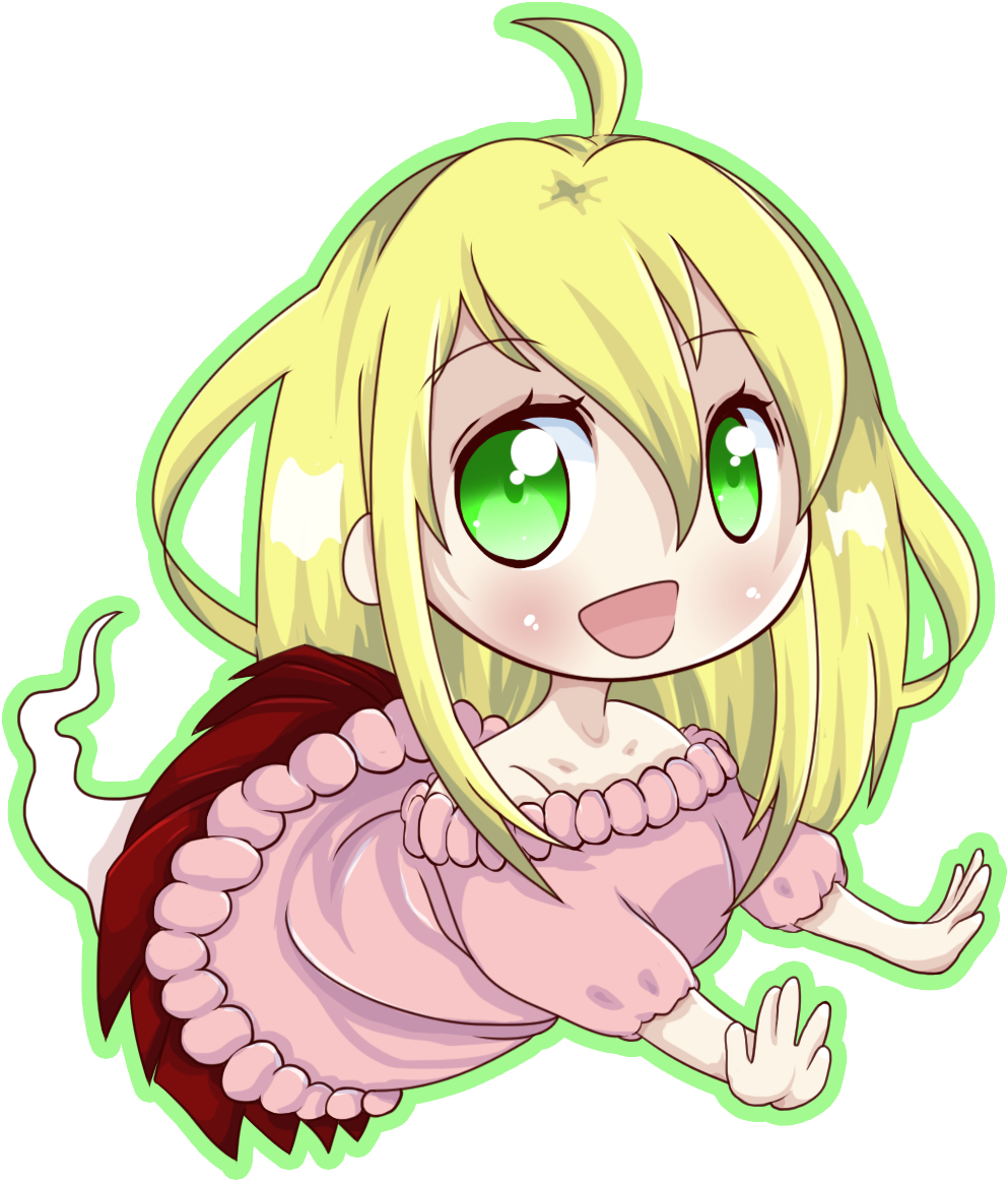 Look At My Cute Ghost Lesbian - Cartoon (1059x1204)