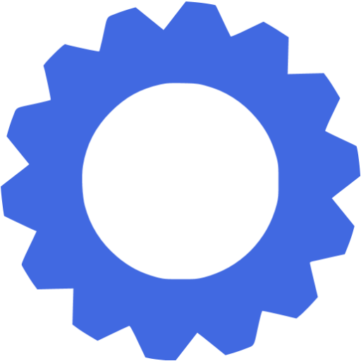 Gears Clipart Blue Gear - Pink Gear Icon Png (512x512)