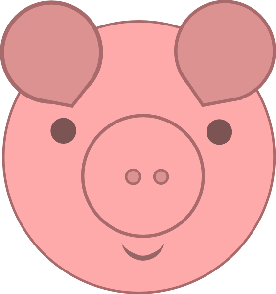 Pink Svg Clip Arts 564 X 600 Px - Clip Art (564x600)