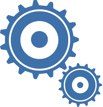 Welcome To Therapy360 Therapy360 - Gear Silhouette (352x366)