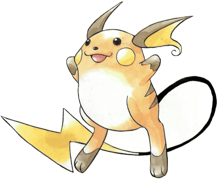 #raichu From The Official Artwork Set For #pokemon - #raichu From The Official Artwork Set For #pokemon (730x600)