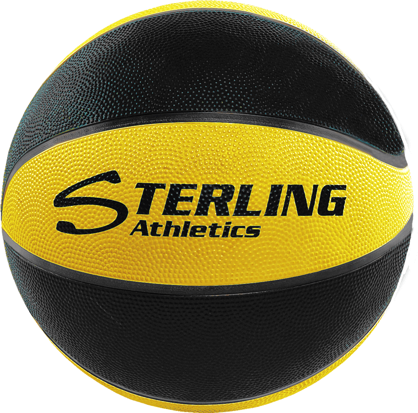 8 Panel Rubber Camp Ball - Sterling Navy/white Junior Size 5 Rubber Basketball (900x863)
