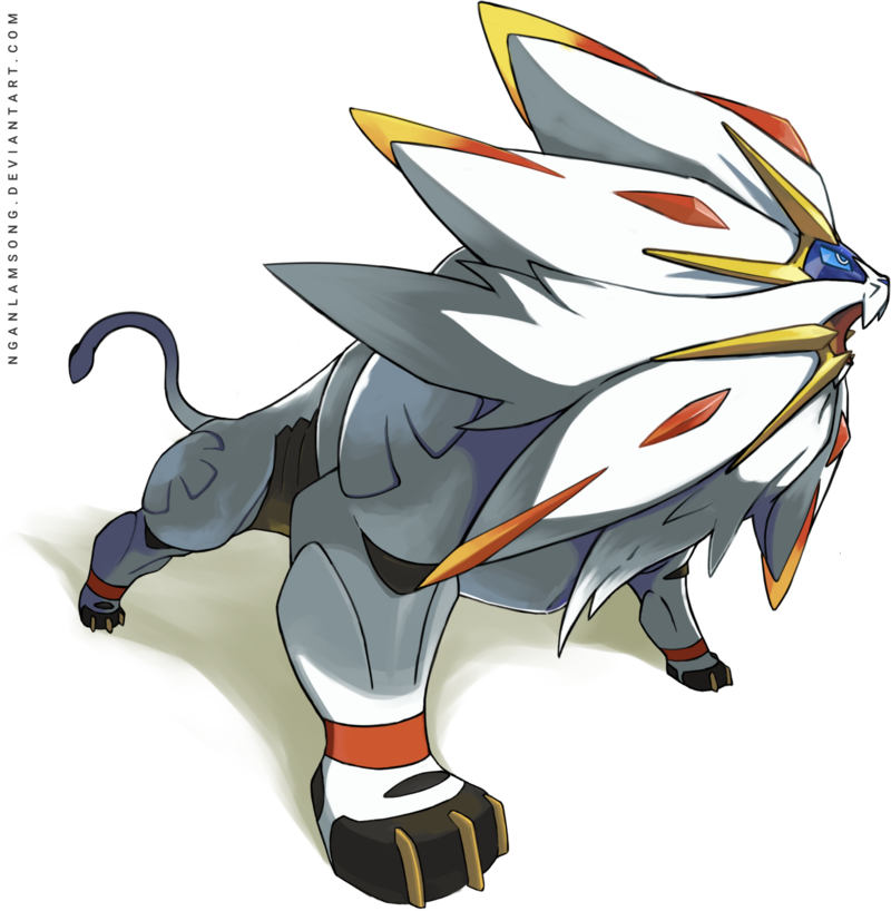Solgaleo By Nganlamsong On Deviantart- Pokemon - Solgaleo By Nganlamsong On Deviantart- Pokemon (800x818)