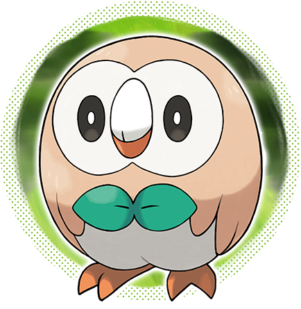 Explore Pokémon, Pokemon Lua E Muito Mais - Pokemon Starter Settima Generazione (434x445)