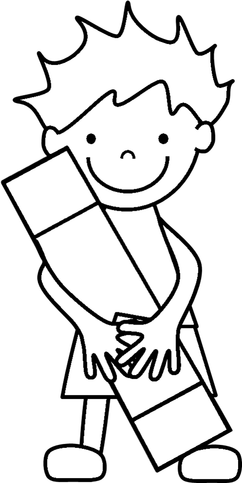 Encuentra Este Pin Y Muchos Más En Classroom, De Irenerbustos - Line Art (504x987)