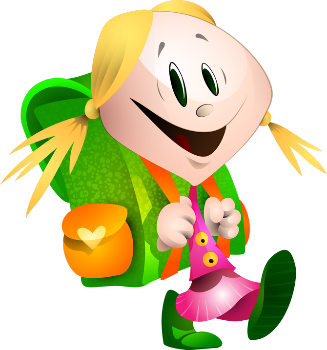 Escola & Formatura - Children's School Vector Png (670x717)