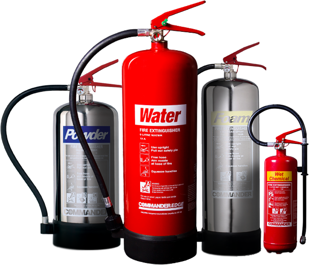 Fire Extinguishers - Fire Safety Equipments Png (630x599)