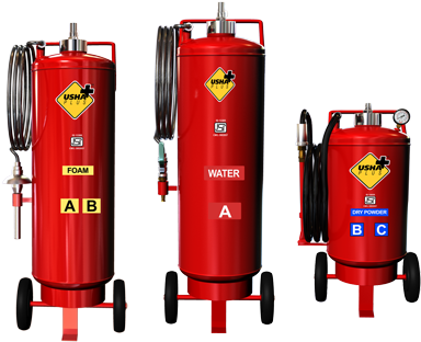 Water Type Trolley Mounted - Usha Fire Safety Equipments Pvt. Ltd. (400x400)