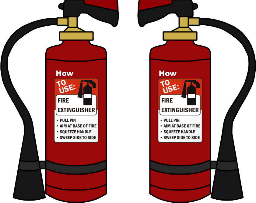 Life-saving Fire Extinguishing Facts - Fire Extinguisher Cartoon Transparent (900x675)