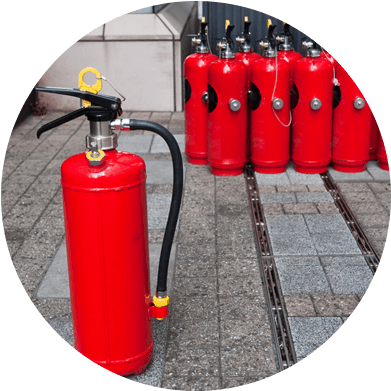 Stock Of Fire Extinguishers - Fire Extinguisher (400x400)