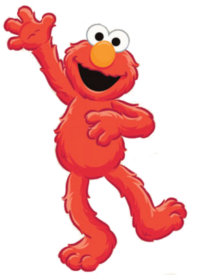 Elmo Clipart - Sesame Street - Pin The Nose On Elmo Game (300x400)