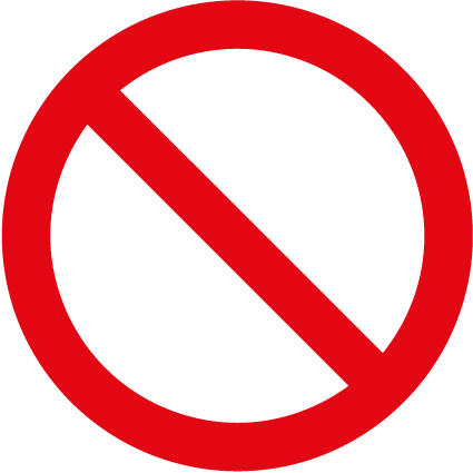 Prohibition Symbol - Portrait Of A Man (425x425)